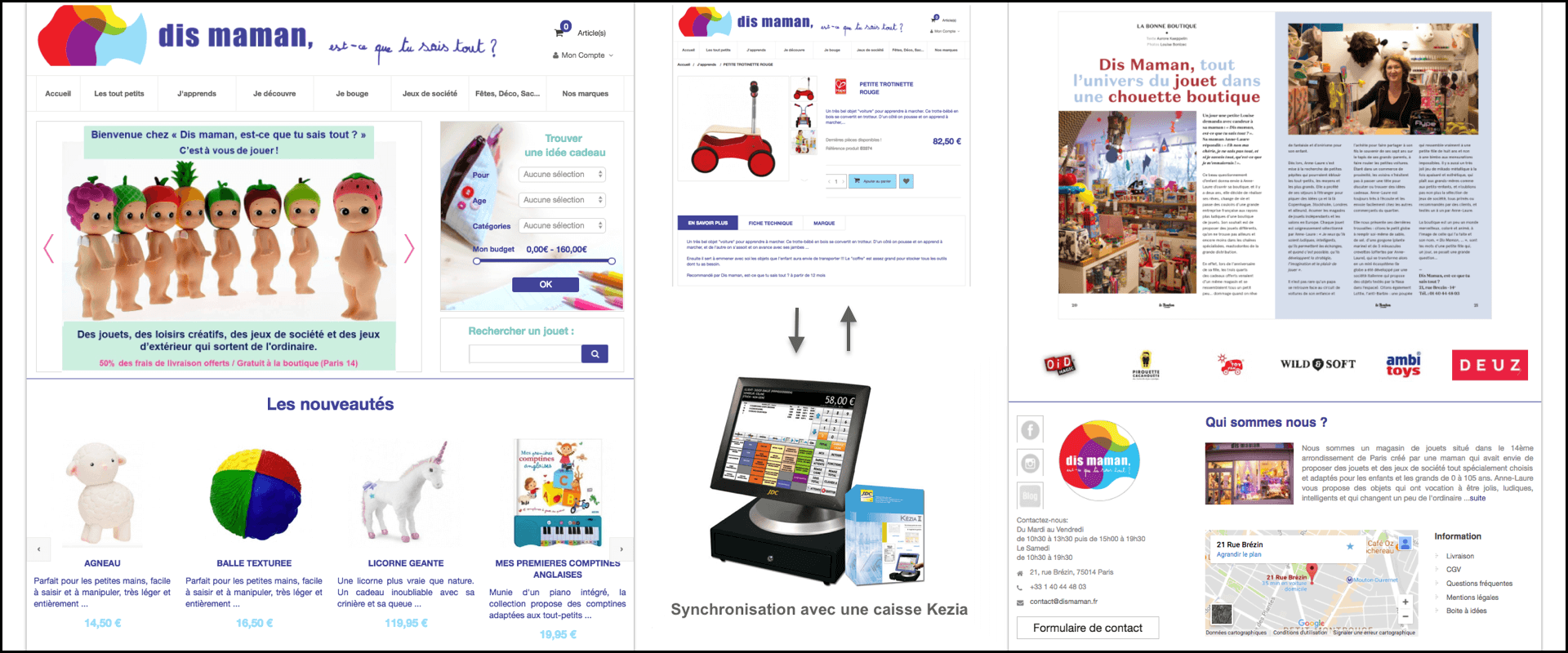 Site E-commerce DisMaman